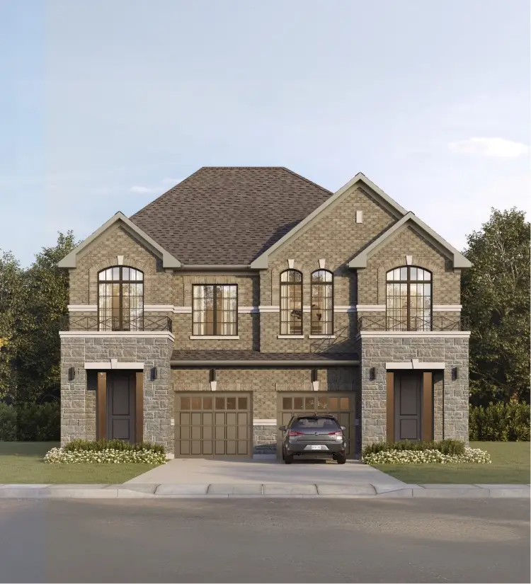 25 foot detached new home Brooklin Whitby West Brooklin floorplan