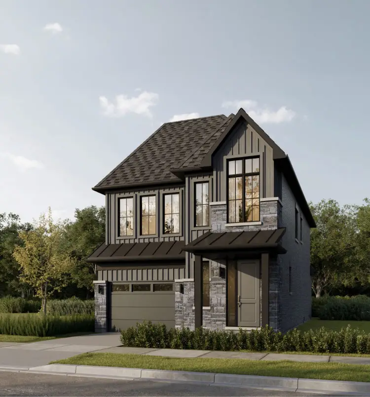32 foot detached new home Brooklin Whitby West Brooklin floorplan