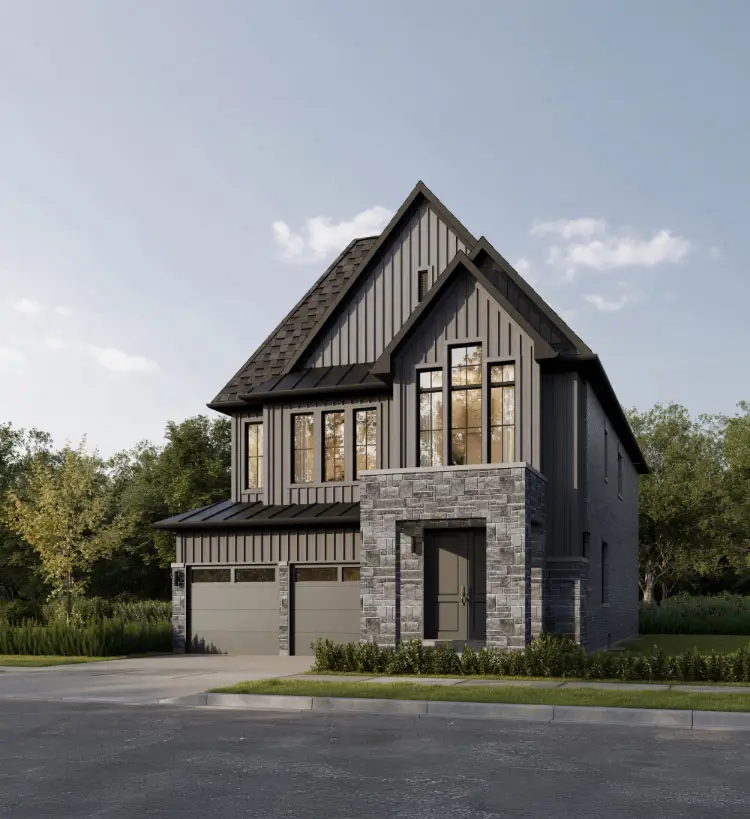 38 foot detached new home Brooklin Whitby West Brooklin floorplan